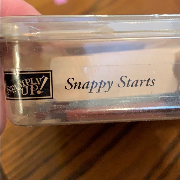 Snappy Starts rubber stamp set - Picture 3 of 4